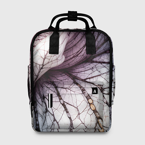 Женский рюкзак Раскрытый цветок / 3D-принт – фото 1