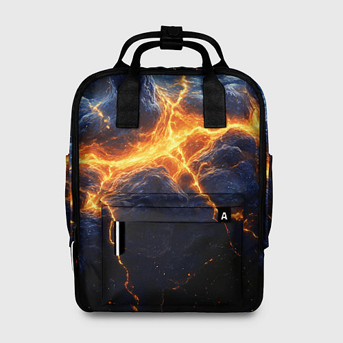 Женский рюкзак Молнии в разбитом небе / 3D-принт – фото 1