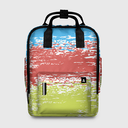 Женский рюкзак Взмах кистью / 3D-принт – фото 1
