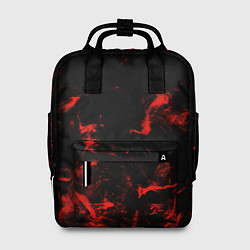 Рюкзак женский Color red black, цвет: 3D-принт