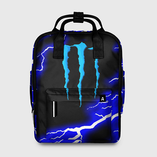 Женский рюкзак Monster energy storm electro / 3D-принт – фото 1