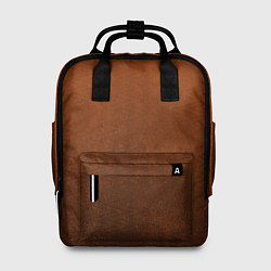 Рюкзак женский Красно-коричневый текстурированный градиент, цвет: 3D-принт