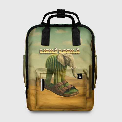 Женский рюкзак Lirili Larila мем / 3D-принт – фото 1