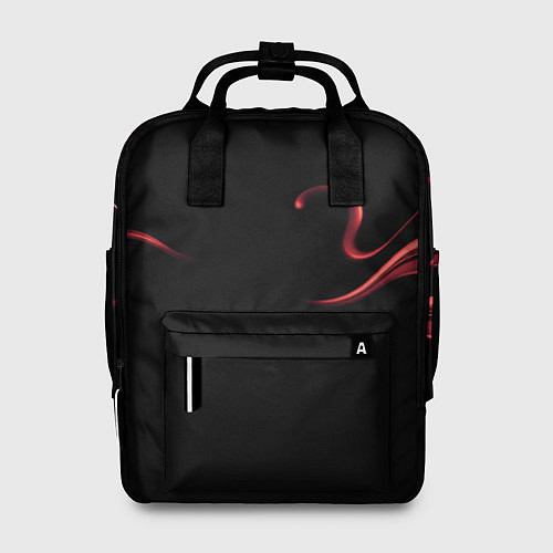 Женский рюкзак Color red abstraction / 3D-принт – фото 1