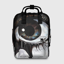 Рюкзак женский Глаз и щупальца - психоделика, цвет: 3D-принт