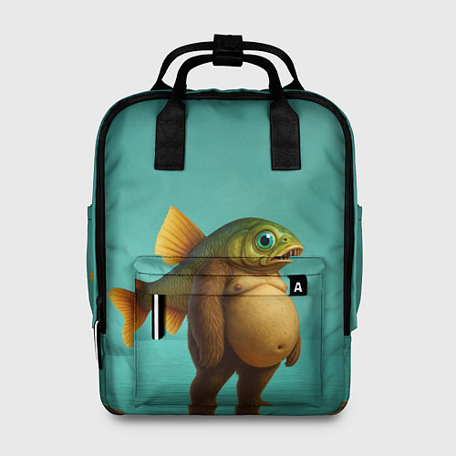 Женский рюкзак Трипи тропи рыба мем / 3D-принт – фото 1
