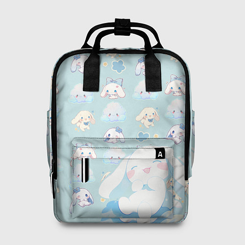 Женский рюкзак Нежные зайки / 3D-принт – фото 1