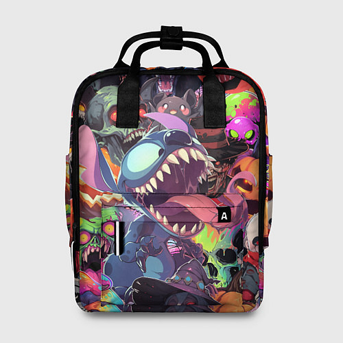 Женский рюкзак Страшилки / 3D-принт – фото 1