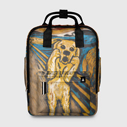 Рюкзак женский Крик - Пёс, цвет: 3D-принт