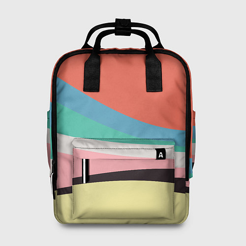 Женский рюкзак Спектр июнь / 3D-принт – фото 1