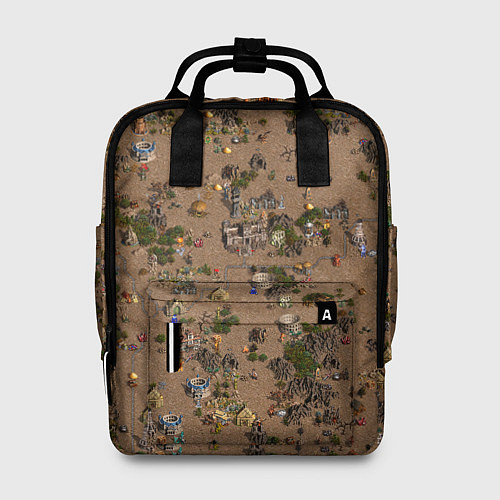 Женский рюкзак Земли Цитадели - Герои 3 / 3D-принт – фото 1