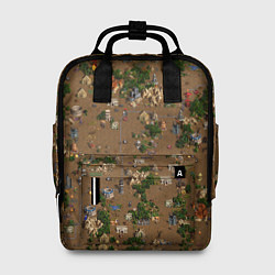 Рюкзак женский Земли Некрополиса - Герои 3, цвет: 3D-принт