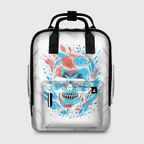 Женский рюкзак Крутой череп / 3D-принт – фото 1