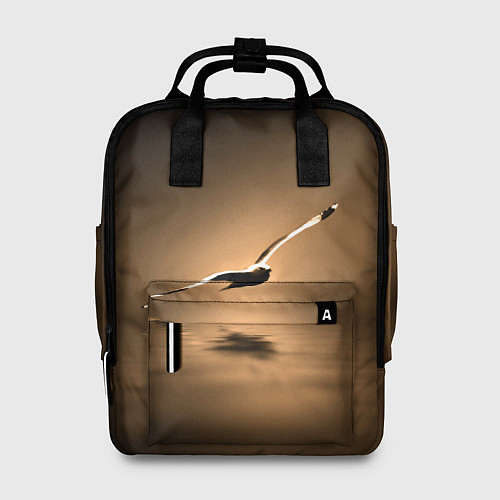 Женский рюкзак Летящая птица / 3D-принт – фото 1