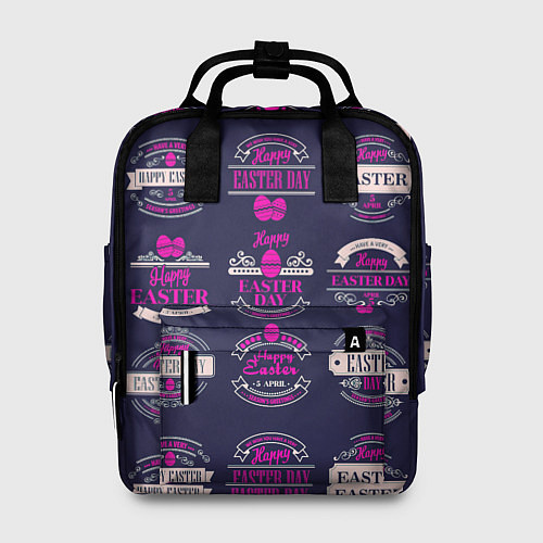 Женский рюкзак Easter pink / 3D-принт – фото 1