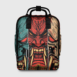Женский рюкзак Demons Oni - neuroart