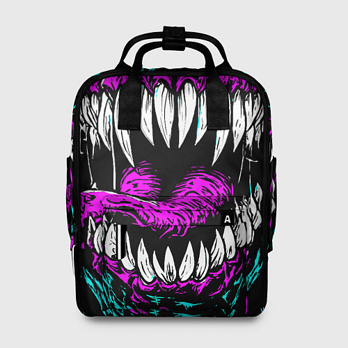 Женский рюкзак Клыки венома / 3D-принт – фото 1