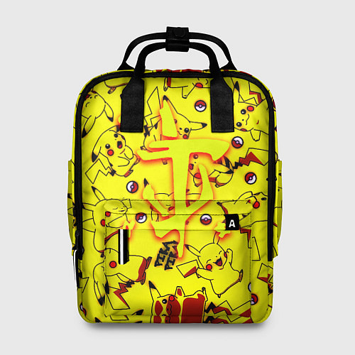 Женский рюкзак Doom x pokemon / 3D-принт – фото 1