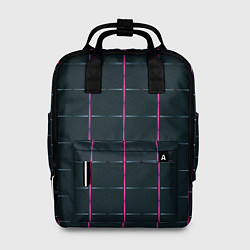 Рюкзак женский Color black stripes, цвет: 3D-принт