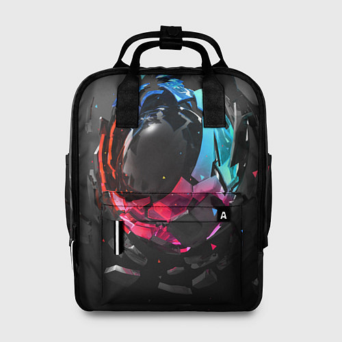 Женский рюкзак Abstract graphics / 3D-принт – фото 1