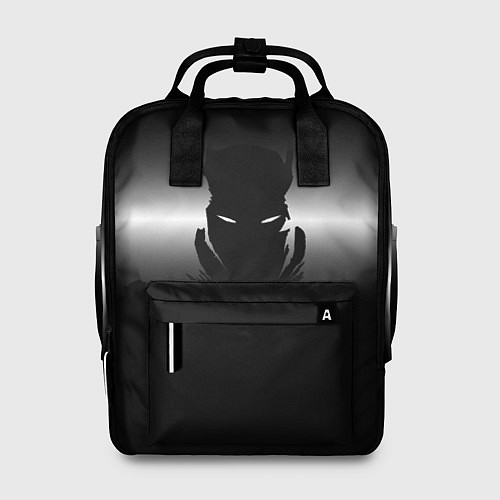 Женский рюкзак Силуэт Бэтмена - градиент / 3D-принт – фото 1