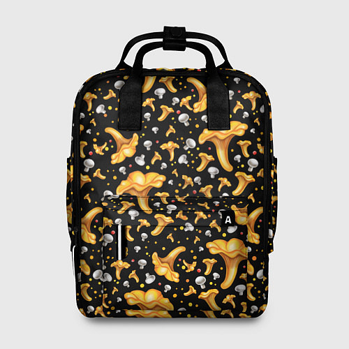 Женский рюкзак Грибной дождик / 3D-принт – фото 1