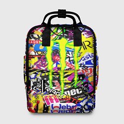 Женский рюкзак Monster energy бренды стикеры