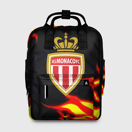Женский рюкзак Монако огненный фон текстура / 3D-принт – фото 1