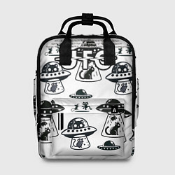 Женский рюкзак UFO и котики
