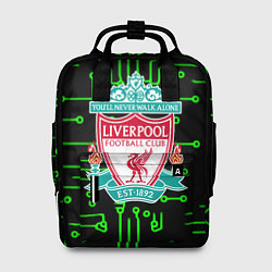 Женский рюкзак Liverpool плата текстура