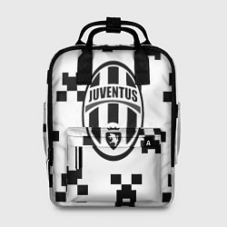 Женский рюкзак Juventus x minecraft pattern