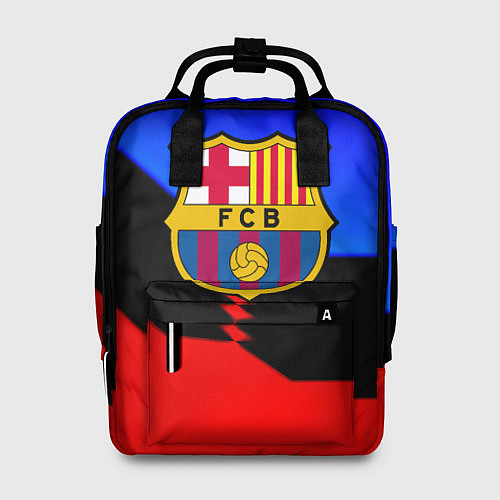 Женский рюкзак Barcelona спортивная геометрия / 3D-принт – фото 1