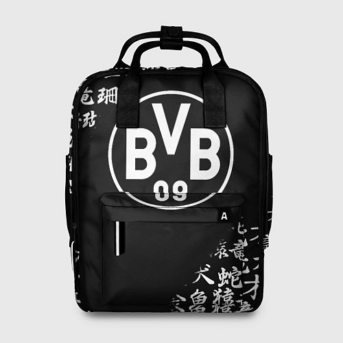 Женский рюкзак Borussia китайские символы текстура / 3D-принт – фото 1