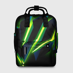 Рюкзак женский Geometric neon, цвет: 3D-принт