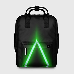 Женский рюкзак Color neon green