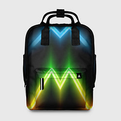 Женский рюкзак Neon multicolored lines