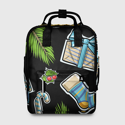 Женский рюкзак Christmas soul / 3D-принт – фото 1