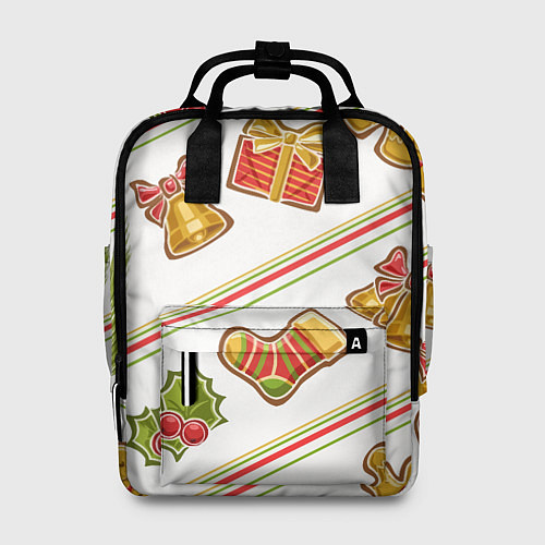 Женский рюкзак Рождественский дух / 3D-принт – фото 1