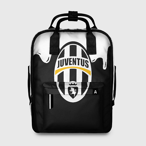 Женский рюкзак Juventus капли красок / 3D-принт – фото 1