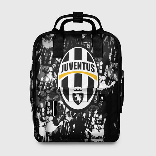 Женский рюкзак Ювентус текстура руки краски / 3D-принт – фото 1