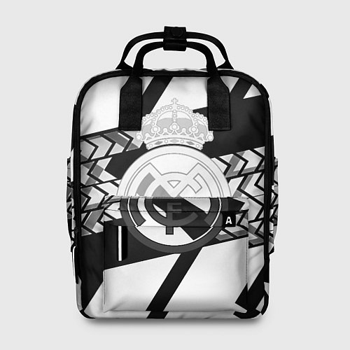 Женский рюкзак Реал Мадрид краски полосы / 3D-принт – фото 1