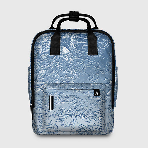 Женский рюкзак Налипший снег / 3D-принт – фото 1