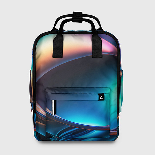 Женский рюкзак Галактический шар / 3D-принт – фото 1