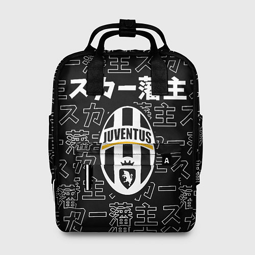 Женский рюкзак Ювентус япония паттерн / 3D-принт – фото 1