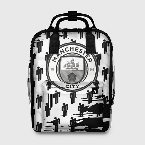 Женский рюкзак Манчестер сити краски люди / 3D-принт – фото 1