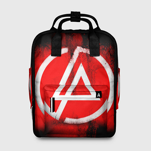 Женский рюкзак Linkin Park: Red style / 3D-принт – фото 1