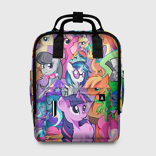Женский рюкзак My Little Pony / 3D-принт – фото 1