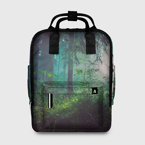 Женский рюкзак Таинственный лес / 3D-принт – фото 1