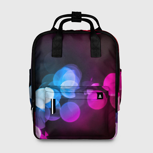 Женский рюкзак Light Spots / 3D-принт – фото 1
