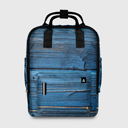 Женский рюкзак Голубые доски